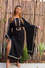 Load image into Gallery viewer, Yaminawa Long Kimono Dress