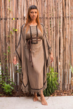 Load image into Gallery viewer, Yaminawa Long Kimono Dress