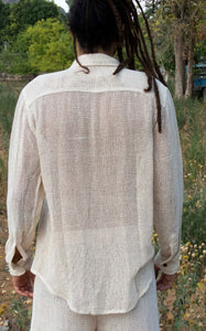Pankaru Long Sleeve Net Shirt
