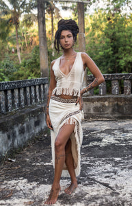 Terena Shredded Top