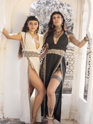 Wayana Festival Slit Infinit Dress